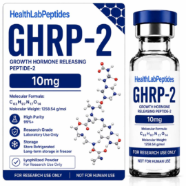 GHRP-2 peptide research material 10mg