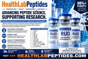 HealthLab Peptides mitochondrial peptide research resources for laboratory researchers